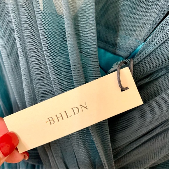 NWT Anthropologie Hitherto Party Dress Green Sz 4 - Picture 11 of 16